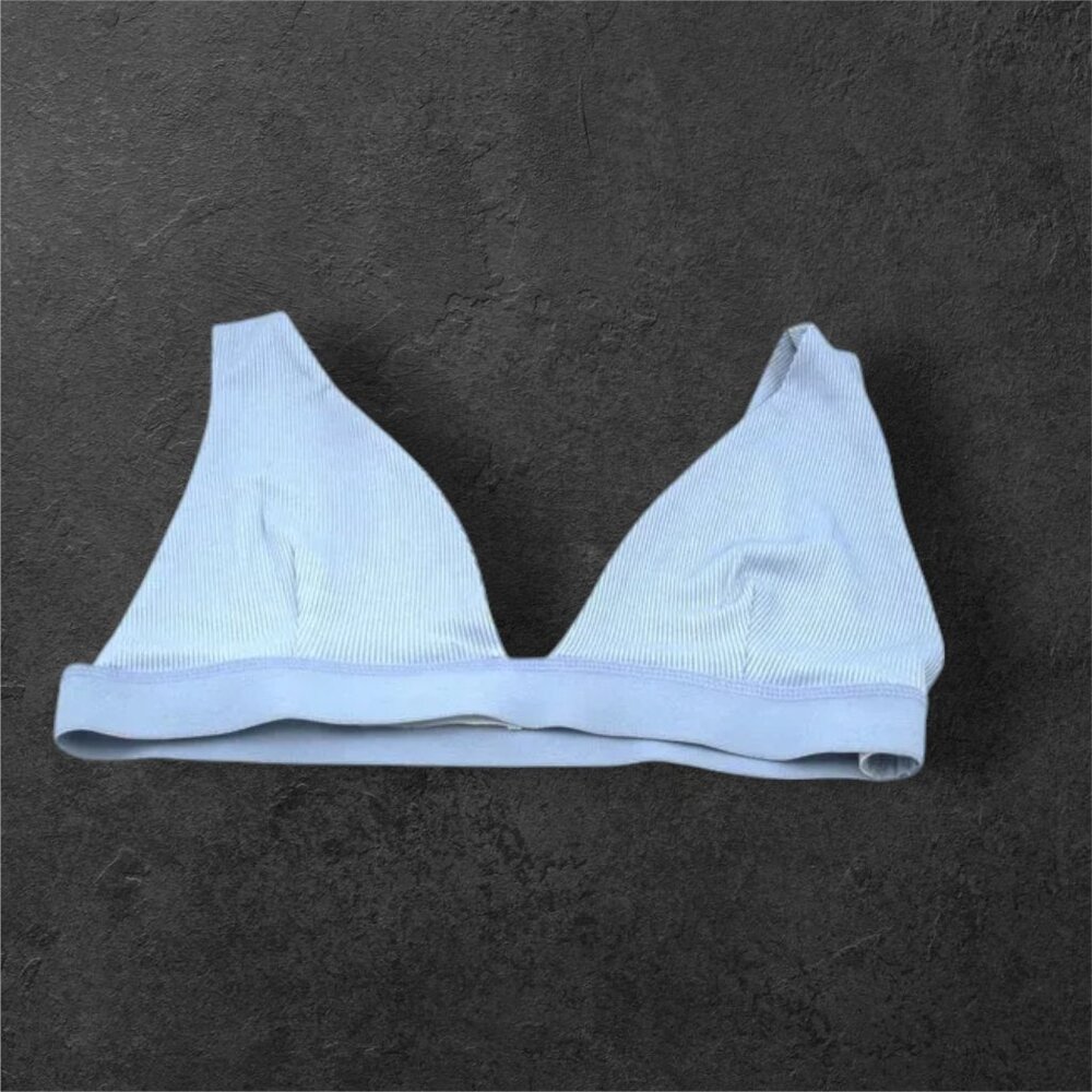NWOT Rivir Ribbed Plunge Pullover Bra